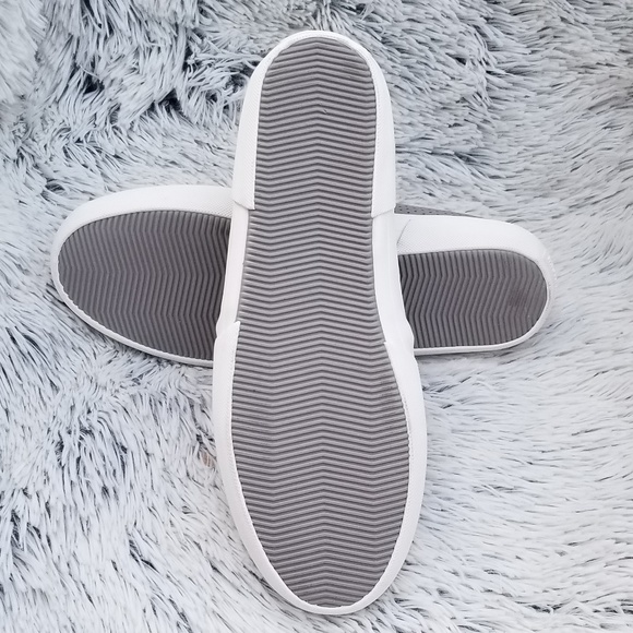 Michael Kors Perforated Gray Slip Ons NEW - Picture 4 of 8